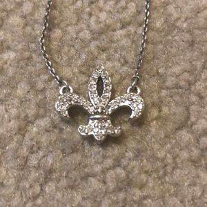 Brighton fleur de lis necklace